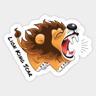 Lion King Scar Sticker